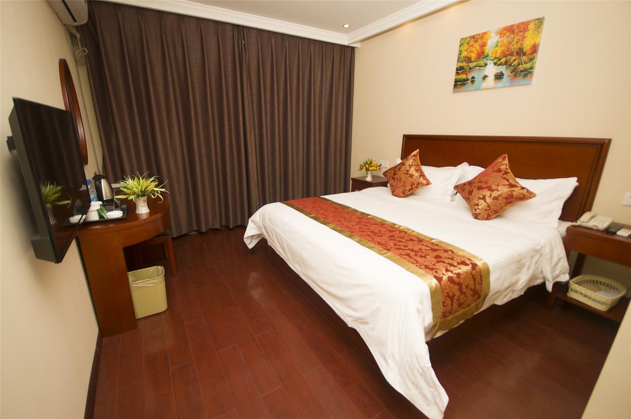 Greentree Inn Jiangsu Yancheng Dongtai Honglan Road Pedestrian Street Express Hotel Extérieur photo